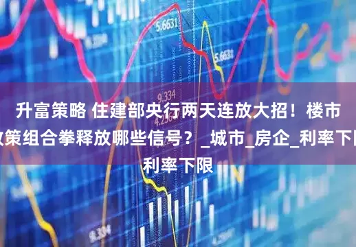 升富策略 住建部央行两天连放大招！楼市政策组合拳释放哪些信号？_城市_房企_利率下限